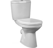 Унитаз-компакт Santek Анимо косой выпуск, 1 режим, сиденье ПП 1WH110032 446375