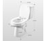 Унитаз-компакт Santek Анимо косой выпуск, 1 режим, сиденье ПП 1WH110032 446375 2