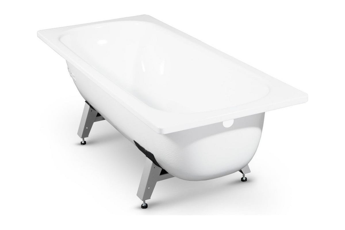 Ванна ВИЗ Antika 1050х650х355 стальная эмалированная, с опорной ...