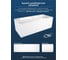 Акриловая ванна Метакам Comfort Maxi 1800х800 мм АВS_011424 4620034053047 9