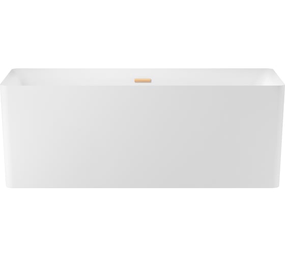 Отдельностоящая акриловая ванна Wellsee Pure BY 166x77 см  в наборе 4 в 1 230702004