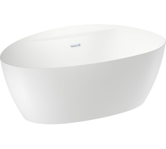 Отдельностоящая акриловая ванна Wellsee L’aster 175x85 см в наборе 4 в 1 236301001