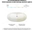 Отдельностоящая акриловая ванна Wellsee L’aster 175x85 см в наборе 4 в 1 236301001 7