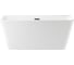 Отдельностоящая акриловая ванна  Wellsee Graceful Pro 140x74 см  в наборе 4 в 1 230901003 1