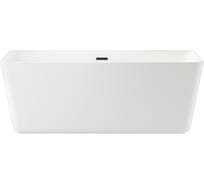 Отдельностоящая акриловая ванна Wellsee DeSire 2.0 168x78 см в наборе 4 в 1 231502003