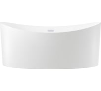 Отдельностоящая акриловая ванна Wellsee Cerulean 174x80 см  в наборе 4 в 1 231001001