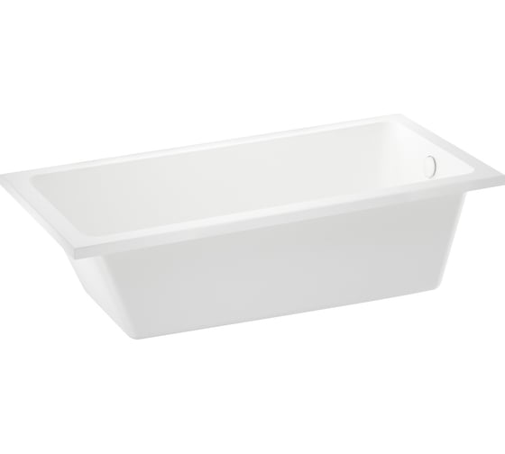 Акриловая ванна Wellsee FreeDom 165x80 см  в наборе 2 в 1 231102002