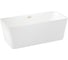 Отдельностоящая акриловая ванна Wellsee DeSire 176x76 см в наборе 4 в 1 231503004 2