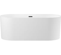 Отдельностоящая акриловая ванна Wellsee Chalice Perfection 166x77 см в наборе 4 в 1 230602003