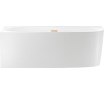 Угловая акриловая ванна Wellsee Belle Spa 2.0 170x75 см (левый разворот) в наборе 4 в 1 235805004
