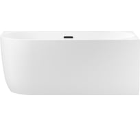 Угловая акриловая ванна Wellsee Belle Spa 150x75 см (правый разворот) в наборе 4 в 1 235702003
