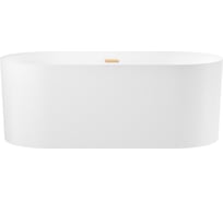 Отдельностоящая акриловая ванна Wellsee Chalice Perfection 166x77 см в наборе 4 в 1 230601004