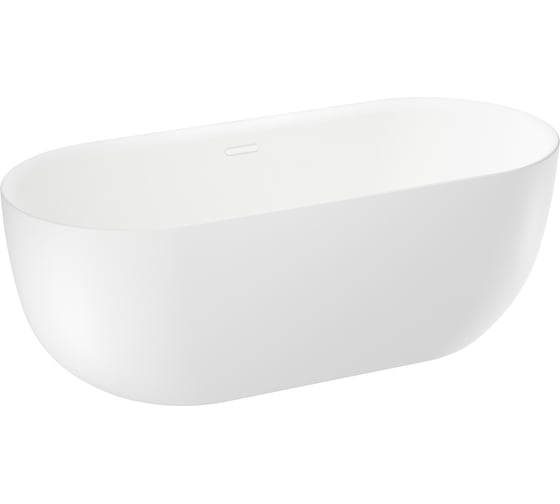 Отдельностоящая акриловая ванна Wellsee Chic Riviera 170x76 см в наборе 4 в 1 236802002