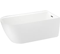 Отдельностоящая акриловая ванна Wellsee Camellia 167x82 см (правый разворот) в наборе 4 в 1 236102003