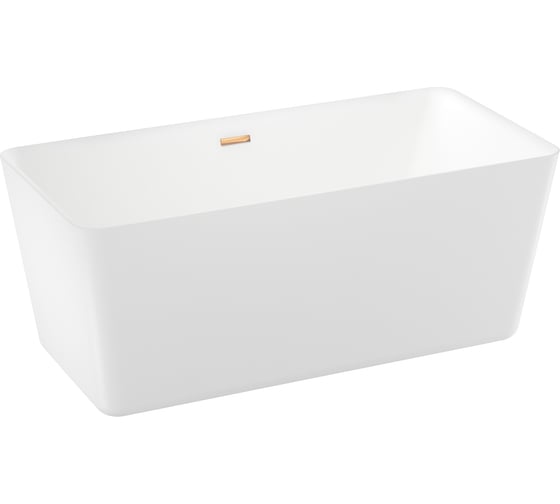 Отдельностоящая акриловая ванна Wellsee DeSire 160x77 см  в наборе 4 в 1 231501004