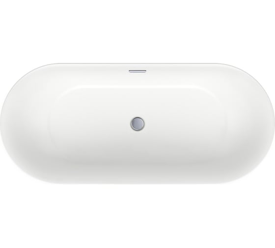 Отдельностоящая акриловая ванна Wellsee Chic Riviera 170x76 см в наборе 4 в 1 236802001