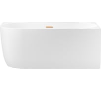 Угловая акриловая ванна Wellsee Belle Spa 150x75 см (правый разворот) в наборе 4 в 1 235702004