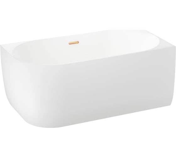 Угловая акриловая ванна Wellsee Belle Spa 150x75 см (правый разворот) в наборе 4 в 1 235702004