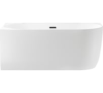 Угловая акриловая ванна Wellsee Belle Spa 150x75 см (левый разворот) в наборе 4 в 1 235701003