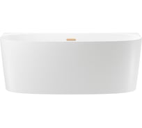 Пристенная акриловая ванна Wellsee Belle Spa 2.0 160x75 см  в наборе 4 в 1 235801004
