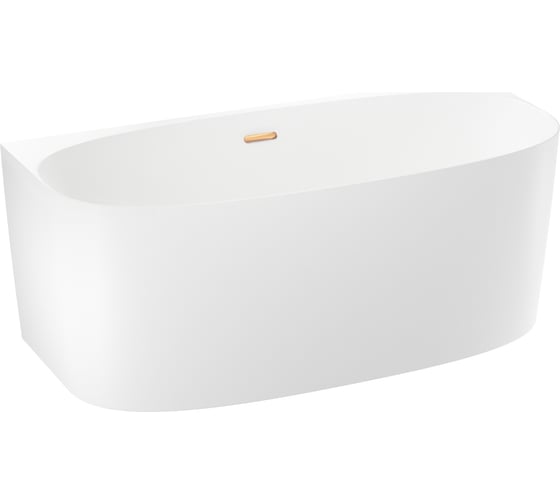 Пристенная акриловая ванна Wellsee Belle Spa 2.0 160x75 см  в наборе 4 в 1 235801004
