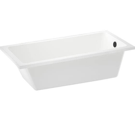 Акриловая ванна Wellsee FreeDom 165x80 см  в наборе 2 в 1 231102003