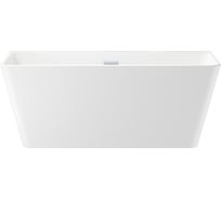 Отдельностоящая акриловая ванна Wellsee Graceful Pro 150x77 см в наборе 4 в 1 230902001