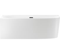 Угловая акриловая ванна Wellsee Belle Spa 2.0 170x75 см (левый разворот) в наборе 4 в 1 235805003