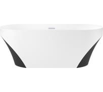 Отдельностоящая акриловая ванна Wellsee Croquis 166x77 см  в наборе 4 в 1 230302001