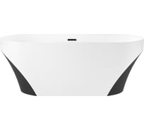 Отдельностоящая акриловая ванна Wellsee Croquis 166x77 см  в наборе 4 в 1 230302003