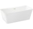 Отдельностоящая акриловая ванна Wellsee Graceful Pro 168x78 см в наборе 4 в 1 230903004 2
