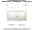 Отдельностоящая акриловая ванна Wellsee Graceful Pro 168x78 см в наборе 4 в 1 230903004 7