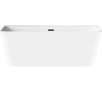Пристенная акриловая ванна Wellsee Bromance 170x78 см в наборе 4 в 1 231601003
