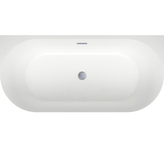 Пристенная акриловая ванна Wellsee Belle Spa 2.0 170x80 см в наборе 4 в 1 235901001