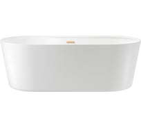Отдельностоящая акриловая ванна Wellsee Vanille Joie 180x85 см в наборе 4 в 1 236501004