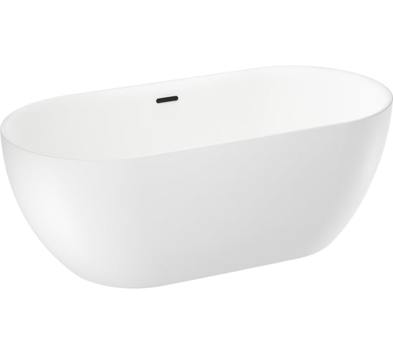 Отдельностоящая акриловая ванна Wellsee Chic Riviera 179x85 см в наборе 4 в 1 236803003