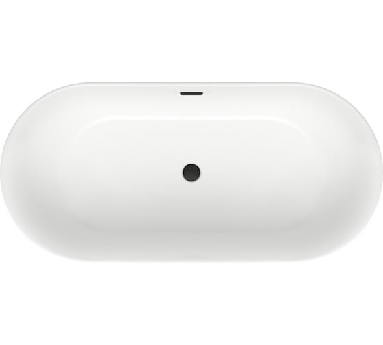 Отдельностоящая акриловая ванна Wellsee Chic Riviera 179x85 см в наборе 4 в 1 236803003