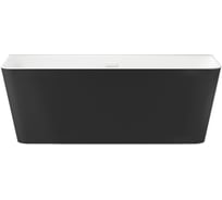 Пристенная акриловая ванна Wellsee Bromance 170x78 см  в наборе 4 в 1 231602002