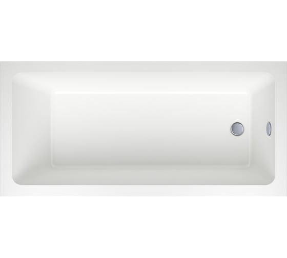 Акриловая ванна Wellsee FreeDom 165x80 см  в наборе 2 в 1 231102001 1