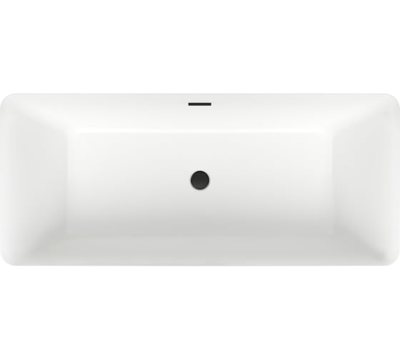 Отдельностоящая акриловая ванна Wellsee DeSire 176x76 см  в наборе 4 в 1 231503003