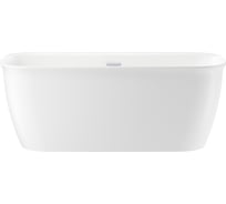 Отдельностоящая акриловая ванна Wellsee Brillant iCon 160x80 см в наборе 4 в 1 236001001