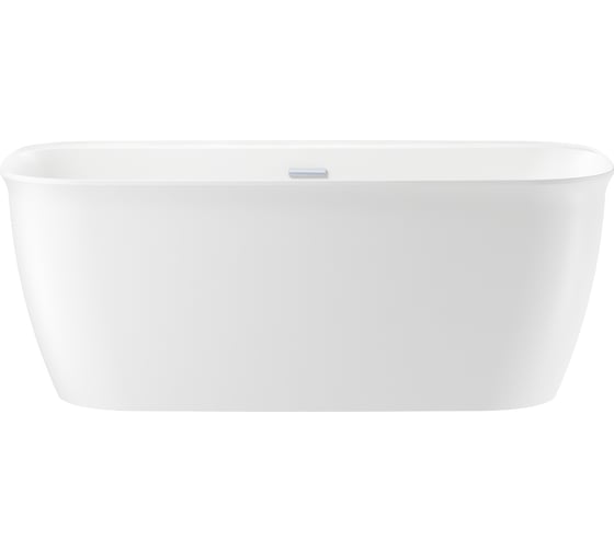 Отдельностоящая акриловая ванна Wellsee Brillant iCon 160x80 см в наборе 4 в 1 236001001
