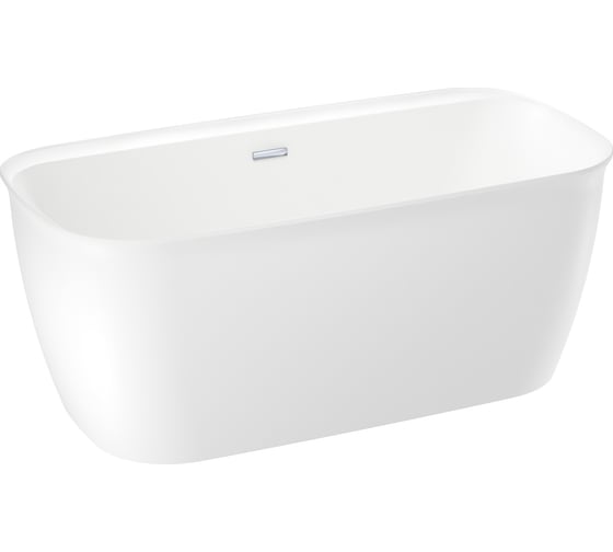 Отдельностоящая акриловая ванна Wellsee Brillant iCon 160x80 см в наборе 4 в 1 236001001