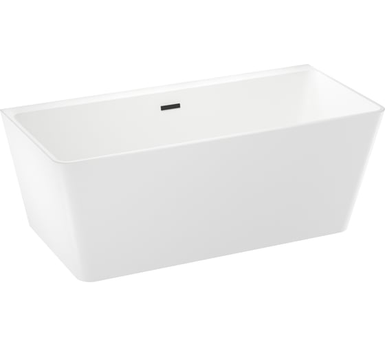 Отдельностоящая акриловая ванна Wellsee Graceful Pro 168x78 см  в наборе 4 в 1 230903003