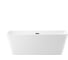 Отдельностоящая акриловая ванна Wellsee Graceful Pro 168x78 см  в наборе 4 в 1 230903003 1
