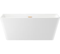 Отдельностоящая акриловая ванна Wellsee Graceful Pro 150x77 см в наборе 4 в 1 230902004