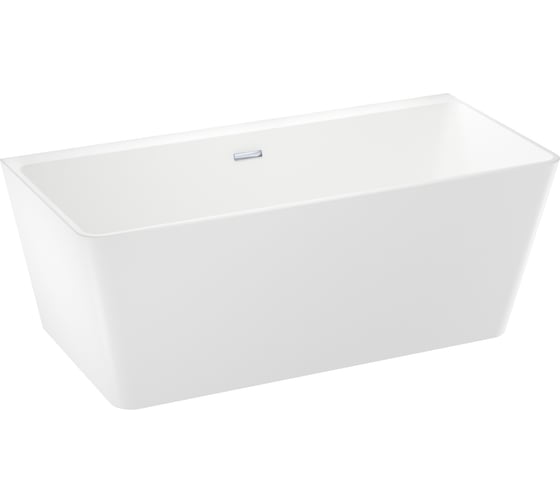 Отдельностоящая акриловая ванна Wellsee Graceful Pro 168x78 см  в наборе 4 в 1 230903001