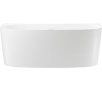 Пристенная акриловая ванна Wellsee Belle Spa 2.0 160x75 см в наборе 4 в 1 235801002