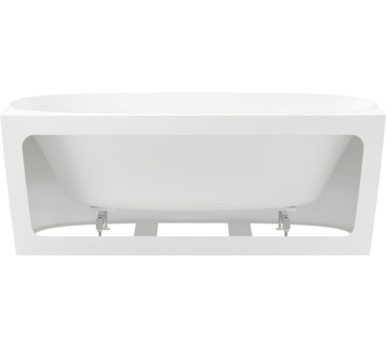 Пристенная акриловая ванна Wellsee Belle Spa 2.0 160x75 см  в наборе 4 в 1 235801002