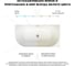 Угловая акриловая ванна Wellsee Belle Spa 150x75 см (правый разворот) в наборе 4 в 1 235702002 7